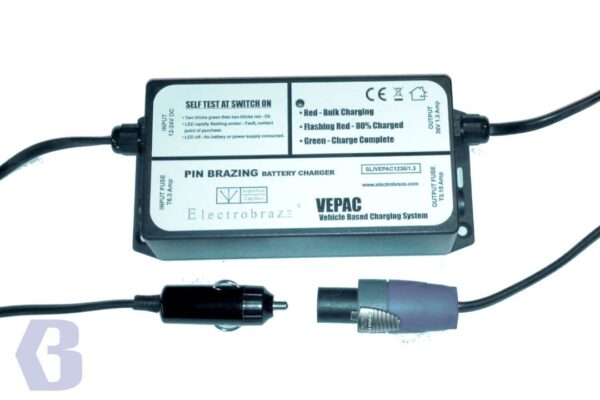EN Pin Brazing System Vepac 12v In Vehicle Battery Charger